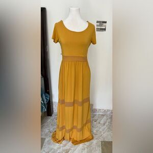 cut out flowy maxi dress Lanah Cut Out Maxi Dress